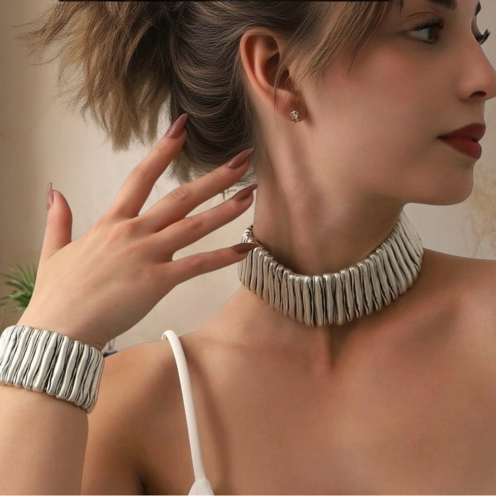 Chunky Adjustable Statement Bracelet - Picture 10 of 12